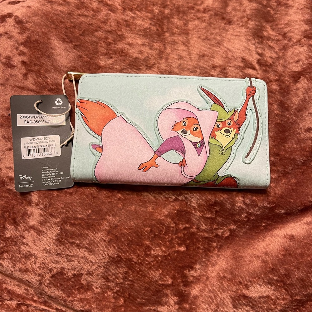 NWT Loungefly Robin Hood Wallet